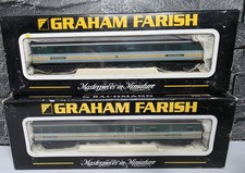 Y259. 2 x GRAHAM FARISH 374-726 & 676 N GAUGE  65FT COACH  FIRST GREAT WESTERN '