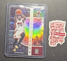 2019 Panini Donruss Optic Dwyane Wade #16 Winner Stays Holo Miami Heat