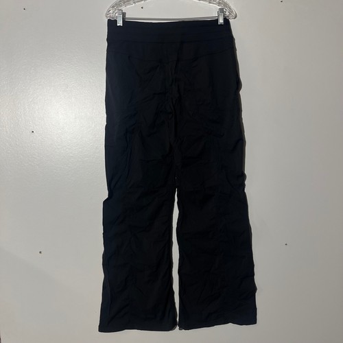 Lululemon Dance Studio Wide Leg Black Activewear Comfy Pants Women's Size 8 - Picture 3 of 8