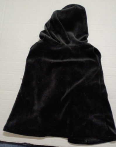 Build a Bear Workshop magiquestes schwarzes Gewand Cape mit Kapuze Great Wolf Lodge BABW - Bild 2 von 6