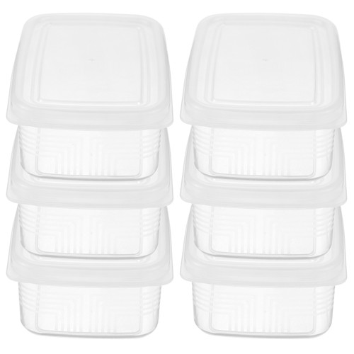 6 Pcs Refrigerator Storage Box Containers for Organizing Fridge Organizers - Bild 3 von 12