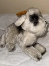 9” Dakin Goat Plush Vintage Laying Down Stuffed Animal Realistic Lifelike