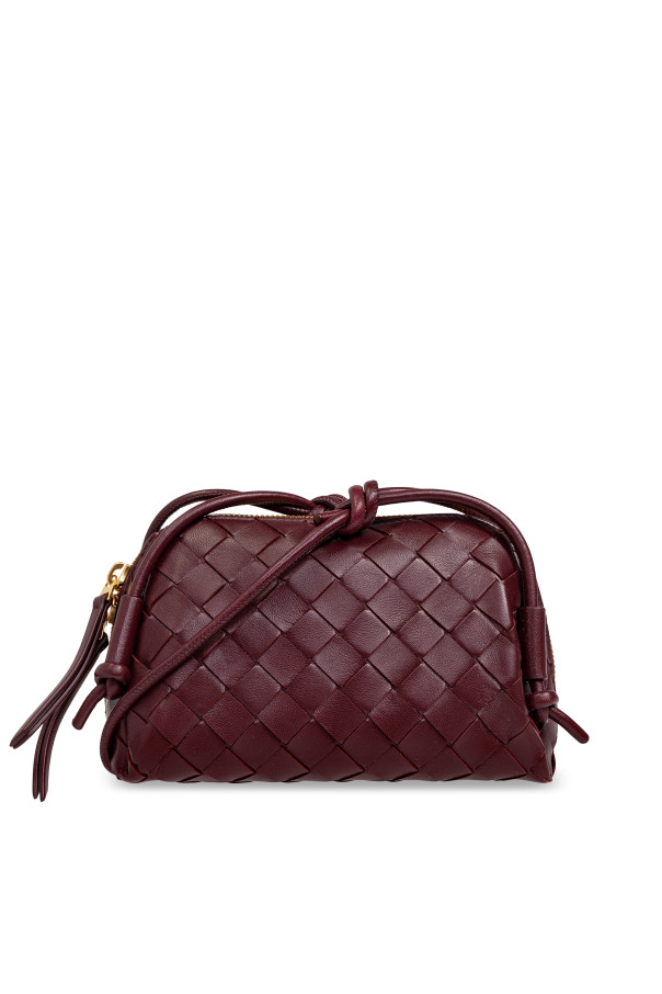 Bottega Veneta - Women - Leather shoulder bag - Burgundy