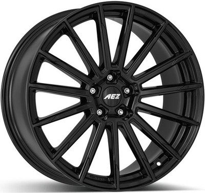 4x Alufelgen AEZ Atlanta black für VOLKSWAGEN Passat IX Variant CJ ABE 17 Zoll F