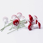  100 PC Miniature Mushrooms Craft Bonsai Decor Micro Landscape Decors