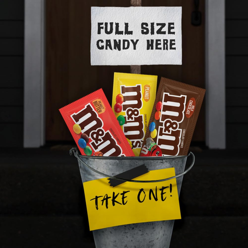 Milk Chocolate, Peanut & Peanut Butter Halloween Candy Assortment - 18 Pieces - Picture 6 of 12
