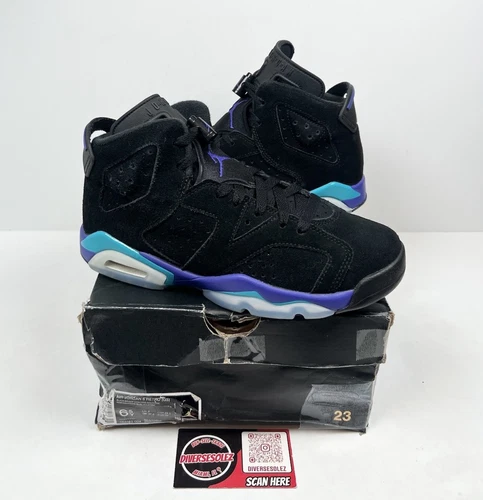 Size 6.5Y - Air Jordan 6 Retro Aqua💧WORN ONCE!