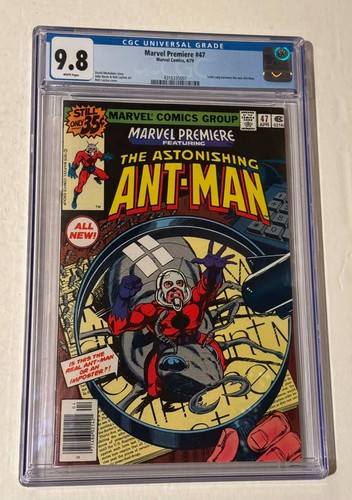 Marvel Premiere #47 CGC 9.8 1979 1st Scott Lang as Ant Man - Picture 1 of 3