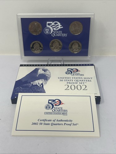1999 - 2009 U.S. Mint Proof State Quarters 11 Sets w/ COAs CLAD - #1365 - Picture 5 of 12