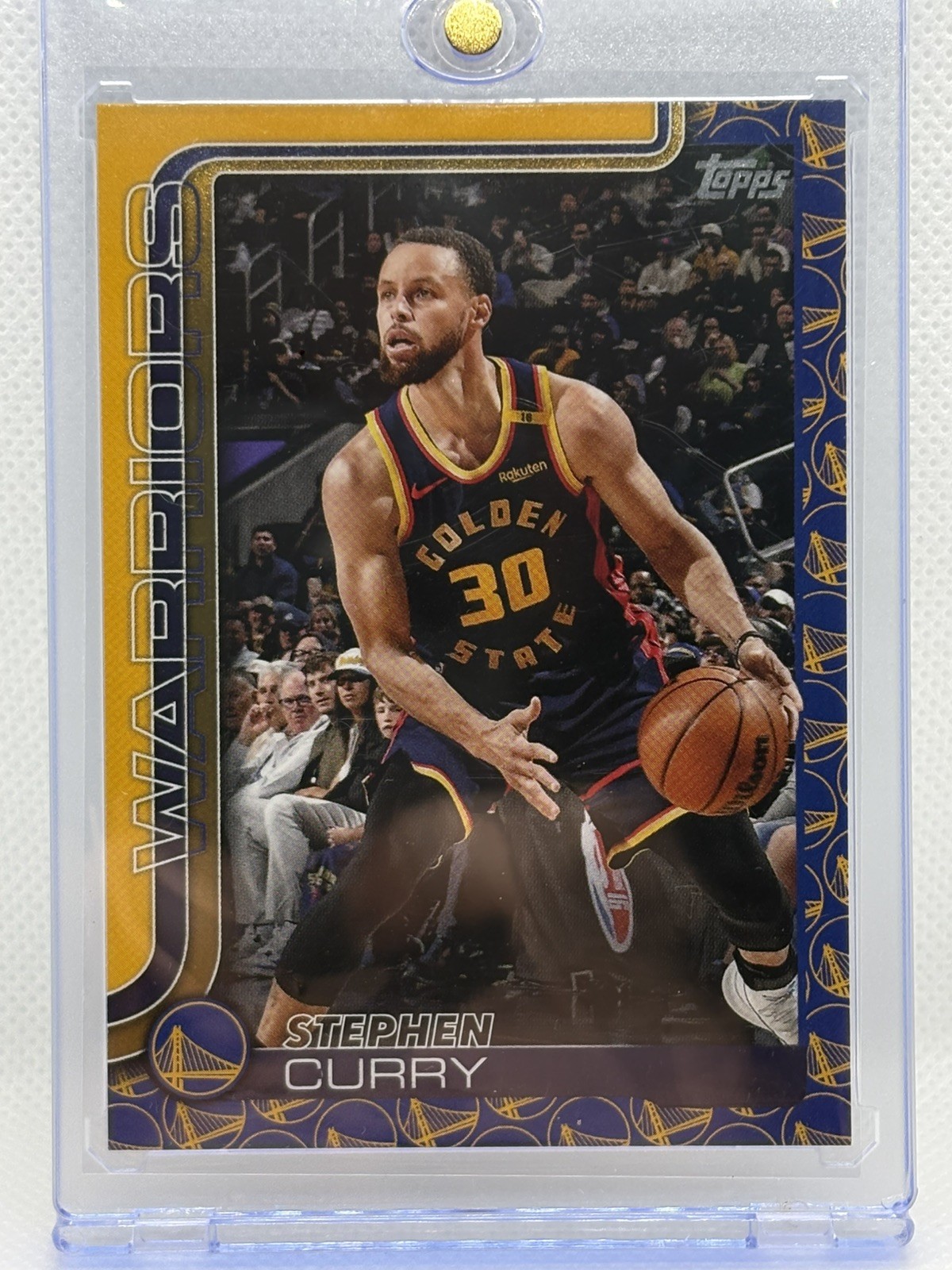2025-26 Topps Basketball Stephen Curry # 135 Team Color Border SP GS Warriors