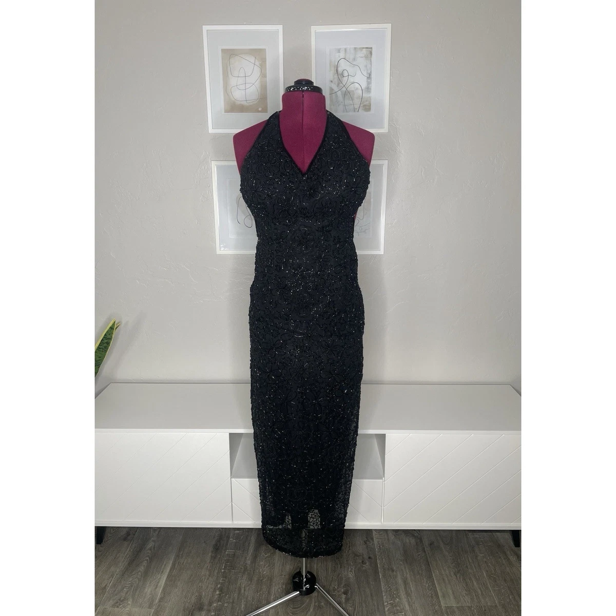 satin wrap dress long sleeve Maxi Long Sleeve Satin Wrap Dress main image 0