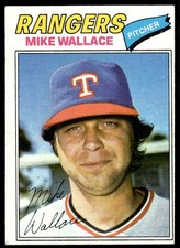 1977 Topps Mike Wallace Texas Rangers #539
