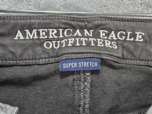 Leggings American Eagle para mujer verde oliva súper elásticos pierna recta tiro alto 4 - Imagen 12 de 24