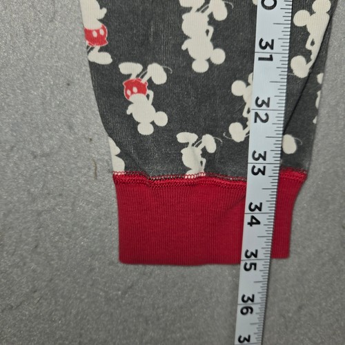 Hannah Andersson Girls Size 150 US 12 Disney Pajama Pants Mickey Mouse Stretch - Picture 7 of 13
