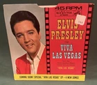 Elvis Presley RCA 47-8350 Viva Las Vegas 45 W/ Sleeve 1964 Exc