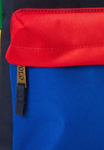 Polo Ralph Lauren Colorblock Multi-Color Backpack Bag 9AR151-E69 New - Picture 8 of 14
