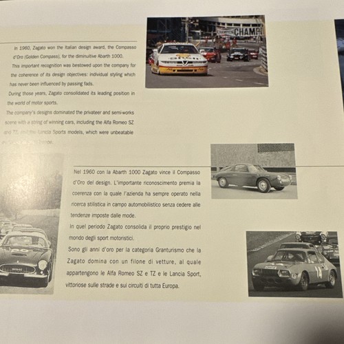 1996 Zagato Raptor Press Kit - Picture 10 of 24