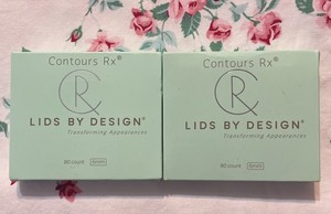 Contours Rx Lids by Design Eyelid Correcting Strips - Count 80