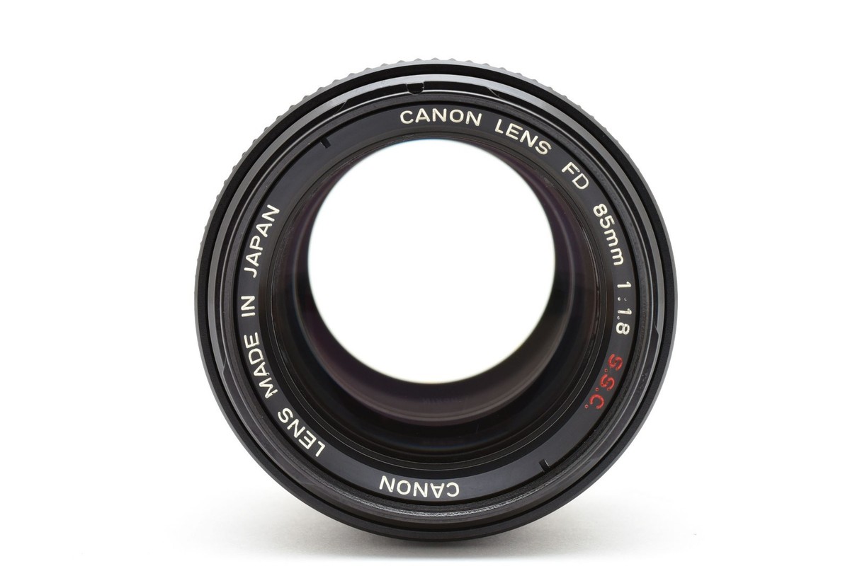 ★良品★キヤノン Canon FD 85mm F1.8 SSC S.S.C. Canon FD 85mm F/1.8 S.S.C ssc MF Portrait CLA'd Lens JAPAN