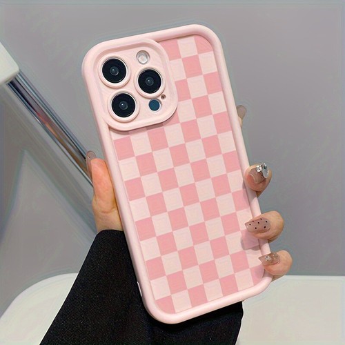 Personalized Plaid Phone Cover For Apple iPhone 16 Pro Max 15 14 13 12 11 8 XR - Picture 5 of 6