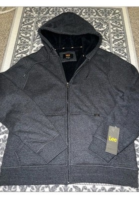 Men s Lee Fleece Lined Zip Up Jacket