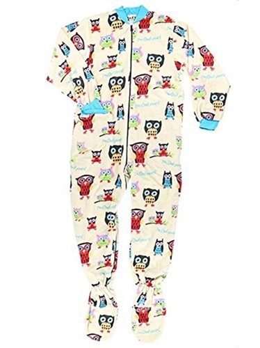 Lazy One - Child's Footeez Pajama's - "Owl Yours" - 3T - Picture 3 of 3