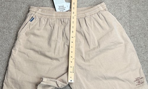 Crazy Shirts Kona Coffee Light Brown Twill Men's Shorts Size XXL - Picture 8 of 10