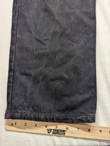Vintage Levis 550 Jeans Mens 36x32 Black Relaxed Fit Y2K 90s Grunge - Picture 3 of 14