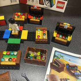 Lego Pirate Code Game 3840 - Complete w/ Instruction Books, Jewels, Skeleton Box