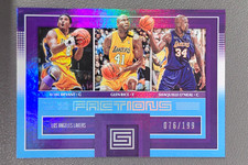 2017-18 Status Kobe Bryant Shaquille O’Neal Glen Rice Factions /199 #30 Lakers