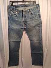 Levi's 501 Men's Original Fit Jeans 34X32 - Blue (#1)