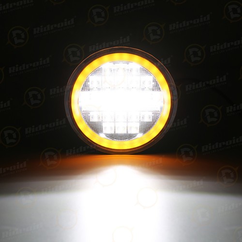 4PCS 5-3/4 5.75" LED Headlights Hi/Lo With DRL For Chevrolet Chevelle 1964-1970 - Picture 20 of 24