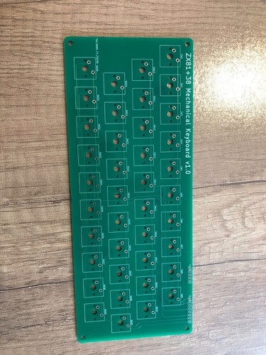 Für Sinclair ZX 81 oder Spectrum 48k - Tastaturplatine für Nachbauten oder Klone