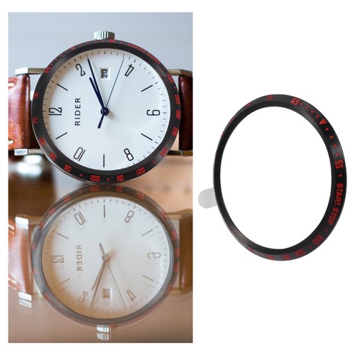 3 Pcs Graduated Bezel Lovers Stainless Steel Watch Accessory - Picture 5 of 12