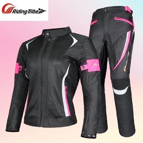 RidingTribe Motorcycle Riding Suit for Women Summer Waterproof Motorcycle Suit - Picture 5 of 6