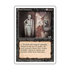 WOTC MtG 3rd Ed Royal Assassin (R) VG-