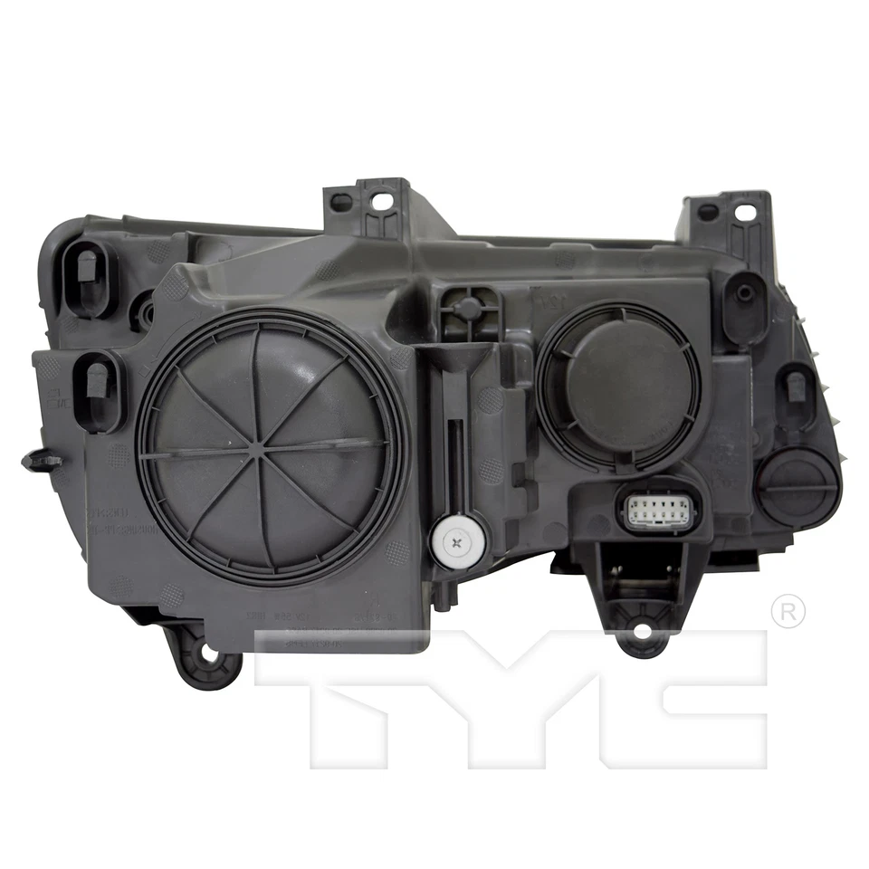 Proyector halógeno cromado faro lámpara conductor izquierdo para Chrysler 300 18-20 Foto 2 de 4