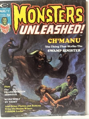 Monsters Unleashed # 7 - Werewolf appearance, Williamson art *FN-*