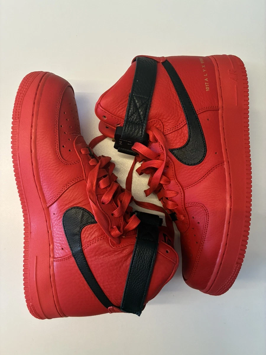 Nike Air Force 1 High University Red Black for Sale | Authenticity