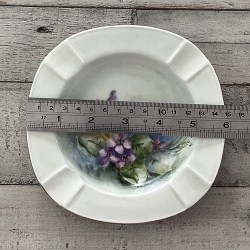 Bavaria Schumann Arzberg Germany Floral Vintage Ashtray - Picture 5 of 9