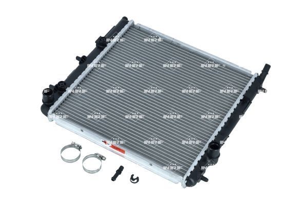 NRF 53863 Engine Cooling Radiator Aluminium With Mount Parts For Citroen Peugeot
