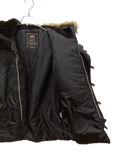 ALPHA N-2B jacket Size: M Black Men - Picture 3 of 8
