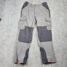 Craghoppers Bear Grylls Pants Mens 36 Gray Cargo Hiking Outdoor Reinforced