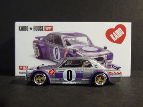 KAIDO HOUSE x MINI GT - NISSAN SKYLINE 2000GT-R KAIDO FUNCIONA V1 #KHMG165