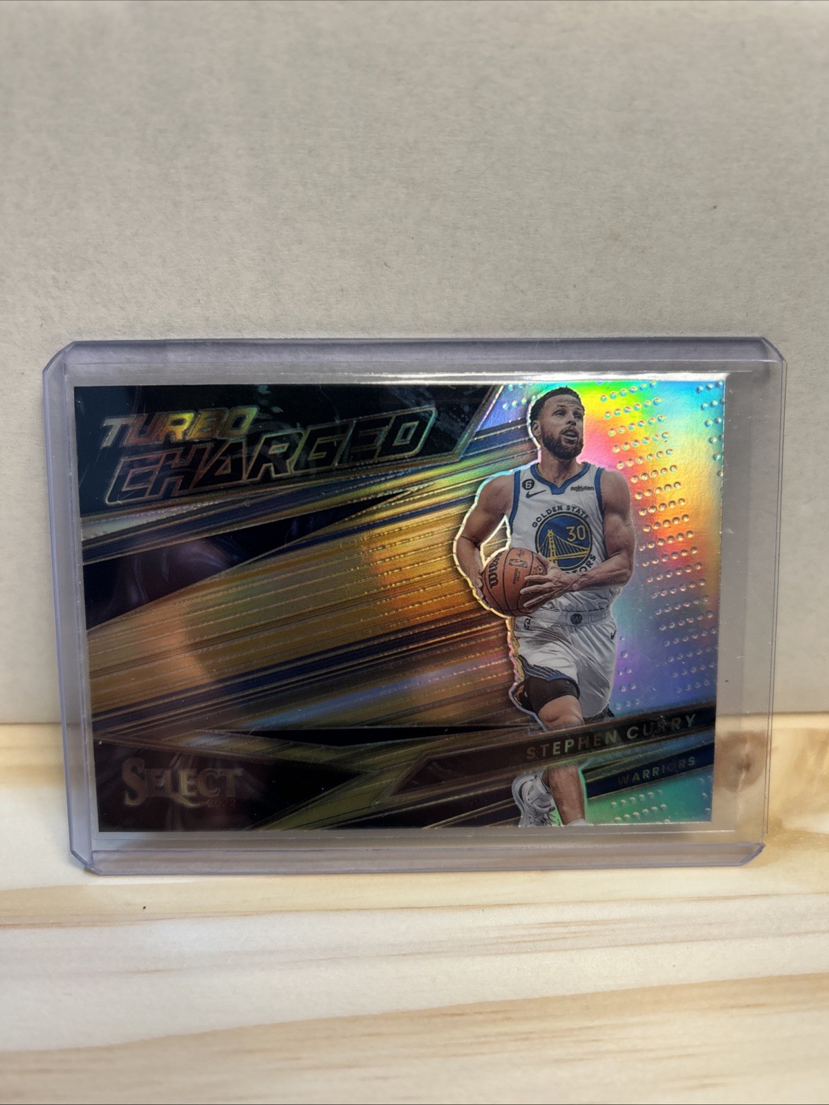2022-23 Panini Select - Turbocharged Stephen Curry #6 Silver Prizm