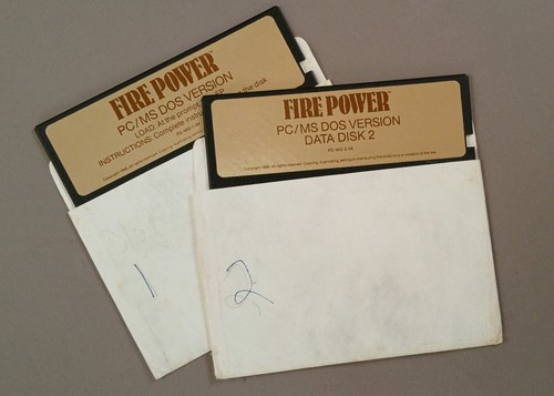 (P) Game - Fire Power MS DOS