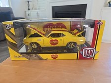 M2 124 Hooker R66 18-15 1971 Plymouth Hemi Cuda Yellow - Gold Chase 1500