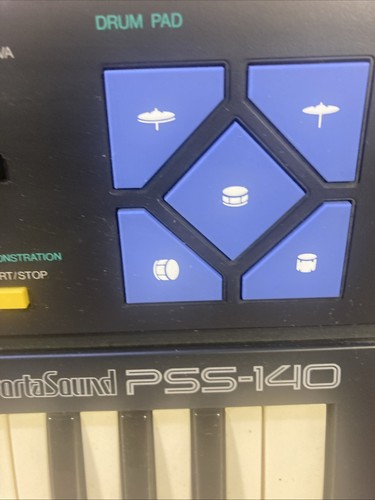 Yamaha PortaSound PSS-140 Electronic Keyboard Piano BOX Works - Picture 3 of 6