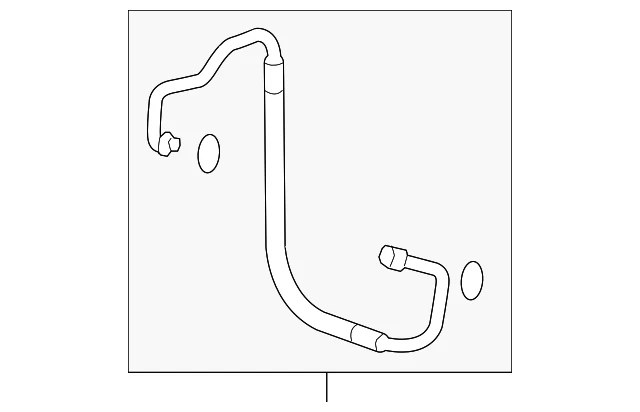 Genuine Hyundai 2016-2018 Tucson Discharge Hose 97762-D3200