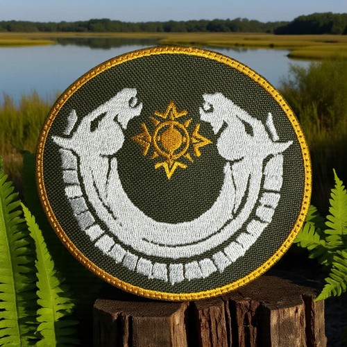 Rohan Logo LOTR Stickerei Aufnäher 4,55" x 4,17" - Bild 4 von 16